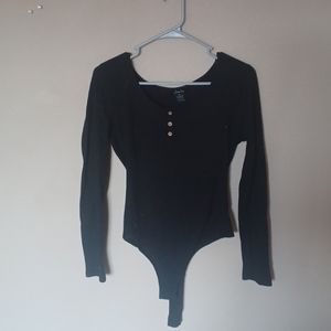 Long sleeve body suit black worn once